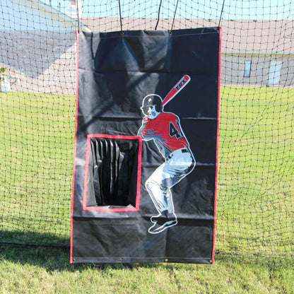 2-Sport Catcher Vinyl Backstop with Frame