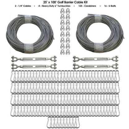 Golf Barrier Netting Cable Kit