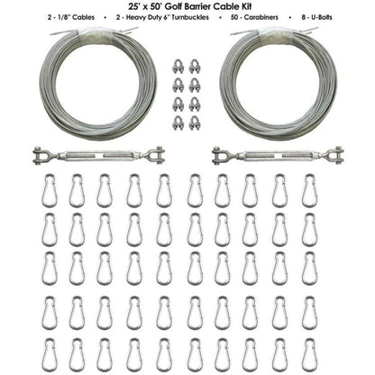 Golf Barrier Netting Cable Kit