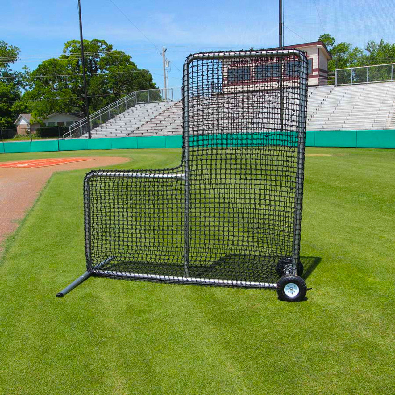 7' x 7' #84 L-Net and Premier Frame with Wheels