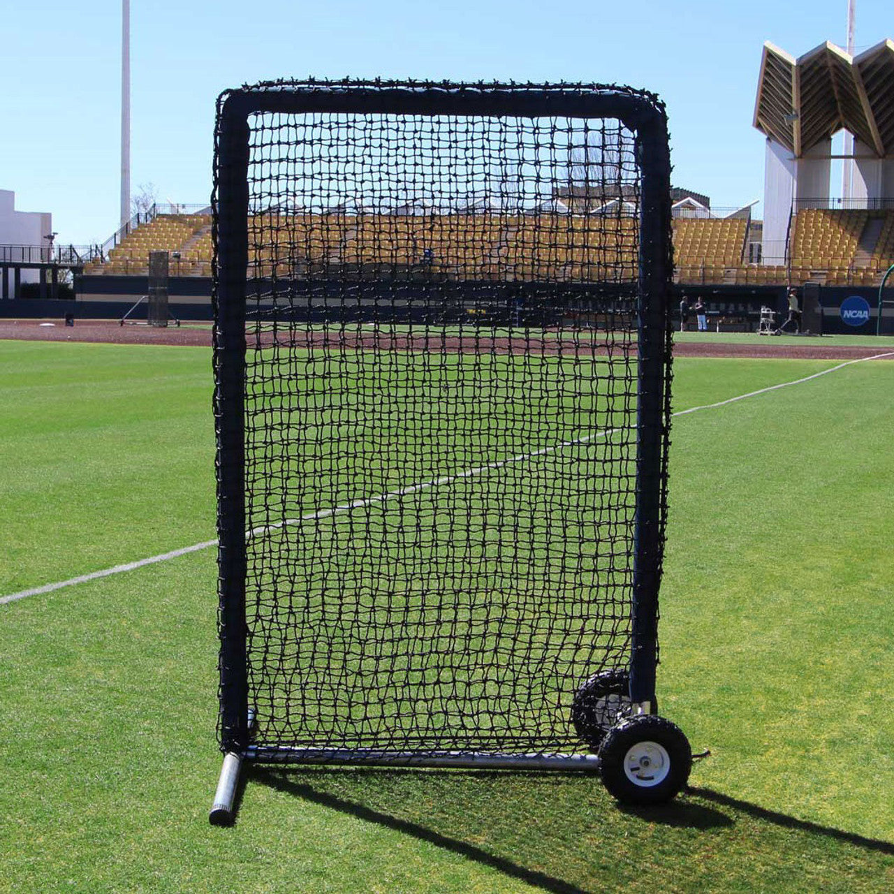 6' x 4' Safety Net and Premier Frame with Wheels