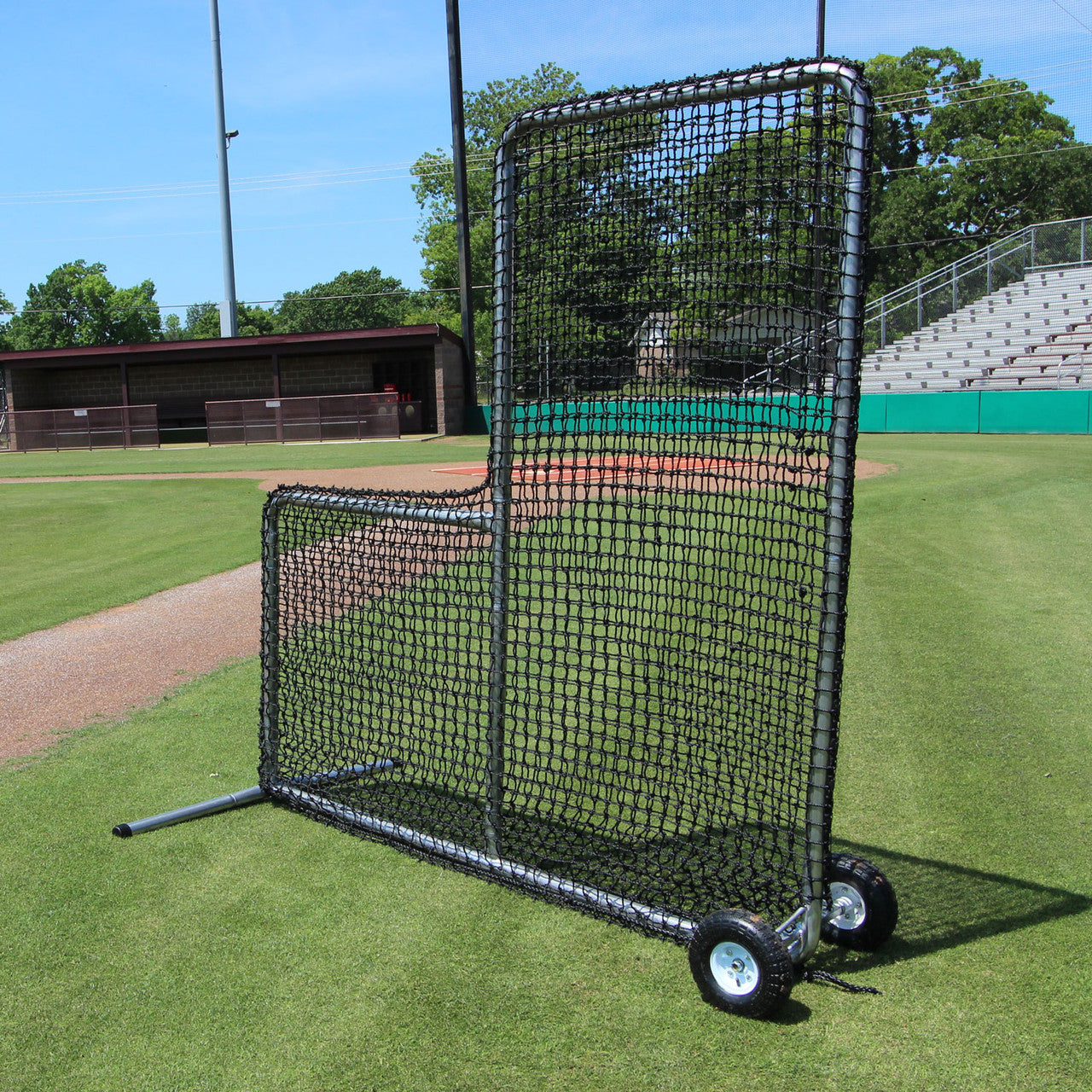 7' x 7' #84 L-Net and Premier Frame with Wheels