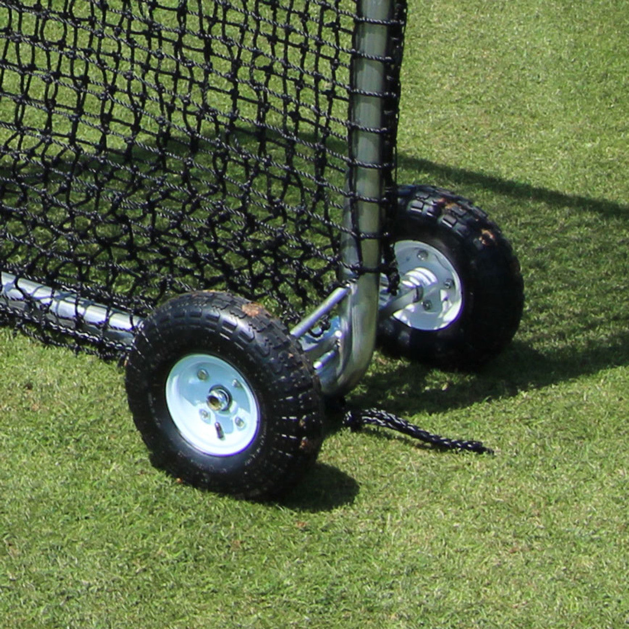 7' x 7' Softball Net and Premier Frame with Wheels