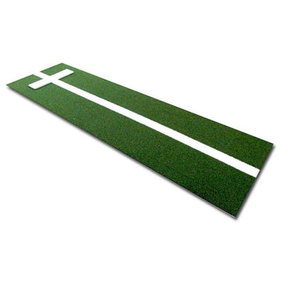 Softball Pitching Mat with Power Stripe